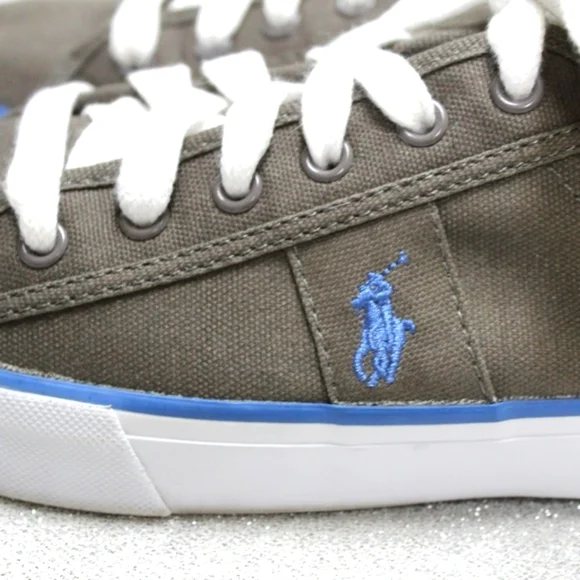 Polo Ralph Lauren Clifton Men's Sneakers Gray - Picture 2 of 8